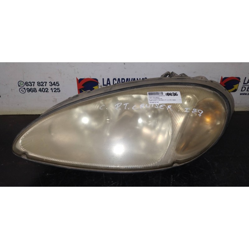 Recambio de faro izquierdo para chrysler pt cruiser (pt) 2.2 crd classic referencia OEM IAM 05288767AK  