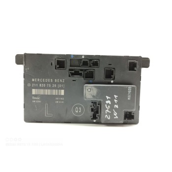Recambio de modulo electronico para mercedes-benz clase e (w211) berlina e 270 cdi (211.016) referencia OEM IAM 2118207526  