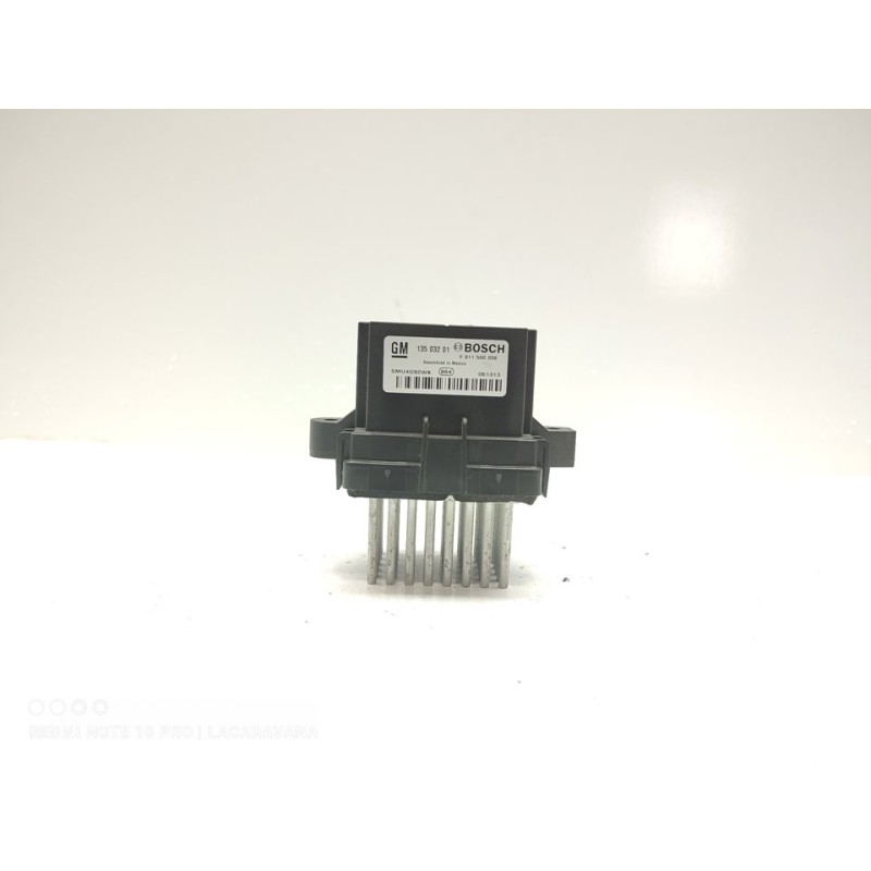 Recambio de resistencia calefaccion para opel mokka edition ecoflex referencia OEM IAM 13503201  