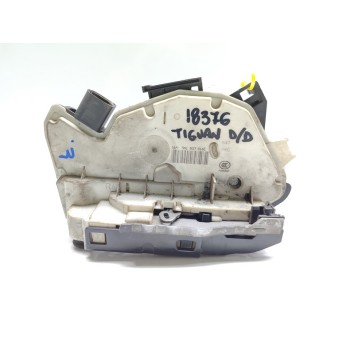 Recambio de cerradura puerta delantera derecha para volkswagen tiguan (5n1) +motion referencia OEM IAM 5N1837016E  
