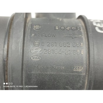 Recambio de caudalimetro para kia cerato 1.5 lx crdi berlina (4-ptas.) referencia OEM IAM 0281002669  