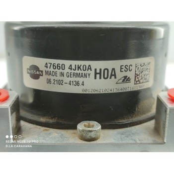 Recambio de abs para nissan np300 pick-up (d23) acenta double cab 4x4 referencia OEM IAM 476604JK0A  