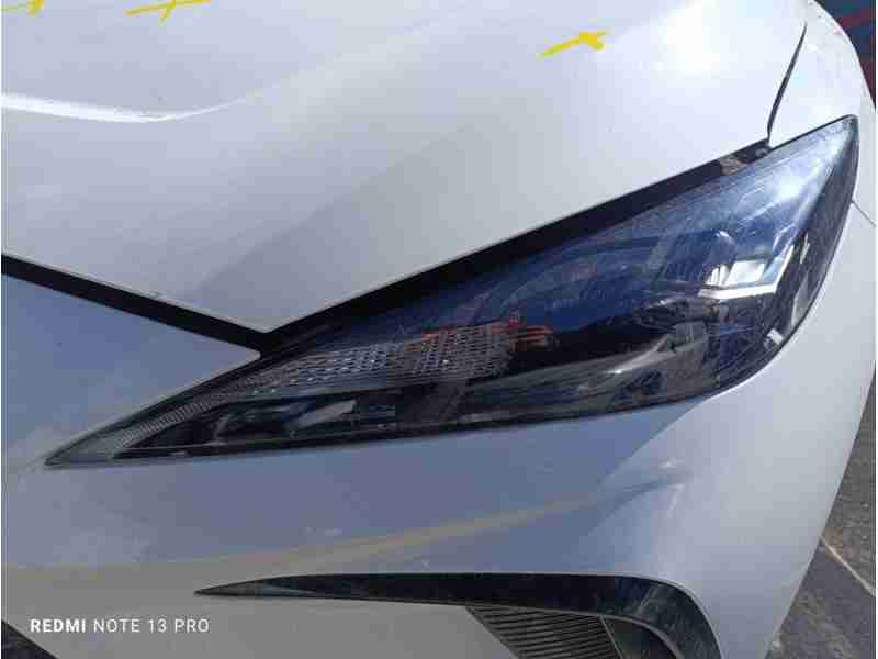Recambio de faro izquierdo para mg 4 standard referencia OEM IAM 10994555  