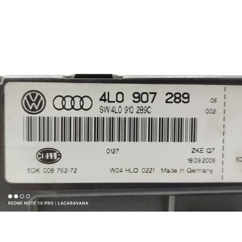 Recambio de modulo electronico para audi q7 (4l) 3.0 tdi referencia OEM IAM 4L0907289  
