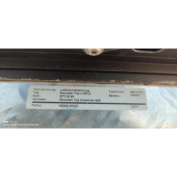 Recambio de bandeja trasera para nissan np300 pick-up (d23) acenta double cab 4x4 referencia OEM IAM KE8494K400  