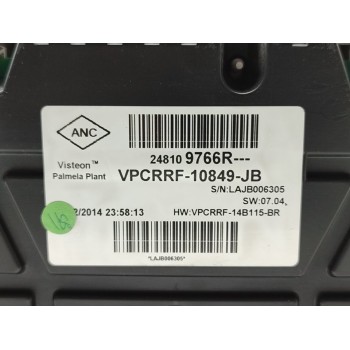 Recambio de cuadro instrumentos para renault clio iv technofeel referencia OEM IAM 248109766R  