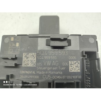 Recambio de modulo electronico para seat leon (5f1) fr referencia OEM IAM 5Q4959593  