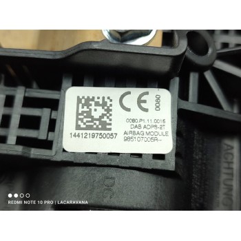 Recambio de airbag delantero izquierdo para renault scenic iii xmod bose referencia OEM IAM 985107005R  
