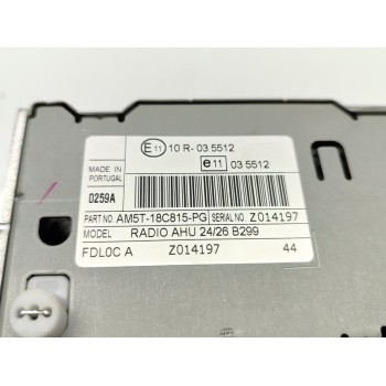 Recambio de sistema audio / radio cd para ford fiesta (ccn) black edition referencia OEM IAM AM5T18C815PG  