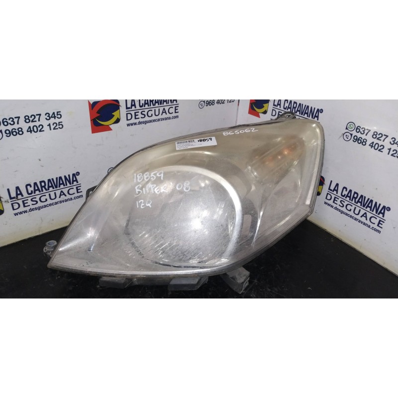 Recambio de faro izquierdo para peugeot bipper básico referencia OEM IAM 1353198080  