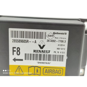 Recambio de centralita airbag para renault scenic iii xmod bose referencia OEM IAM 285589605R  