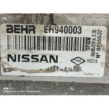 Recambio de intercooler para nissan np300 pick-up (d23) acenta double cab 4x4 referencia OEM IAM 144614JA0B  