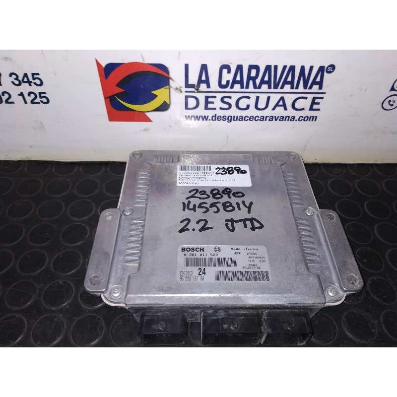 Recambio de centralita motor uce para fiat ulysse (179) 2.2 jtd admiral referencia OEM IAM 9655816780  