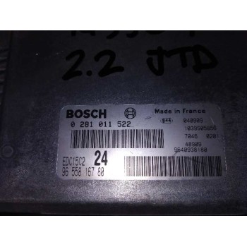Recambio de centralita motor uce para fiat ulysse (179) 2.2 jtd admiral referencia OEM IAM 9655816780  