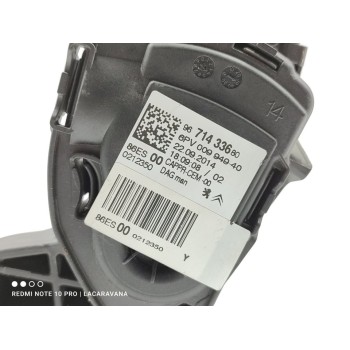 Recambio de pedal acelerador para citroën c3 tonic referencia OEM IAM 9671433680  