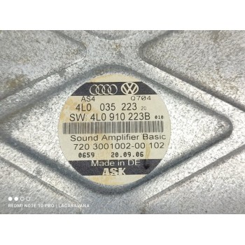 Recambio de modulo electronico para audi q7 (4l) 3.0 tdi referencia OEM IAM 4L0035223  