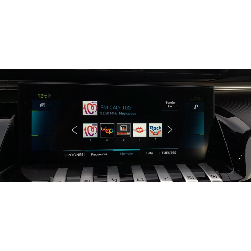 Recambio de pantalla multifuncion para peugeot 508 hybrid 225 active pack referencia OEM IAM   