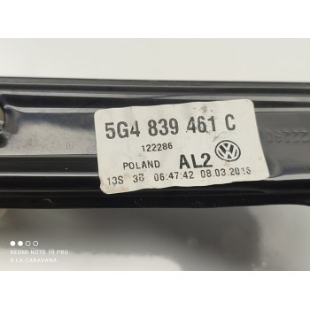 Recambio de elevalunas trasero izquierdo para volkswagen golf vii lim. business bluemotion tech. referencia OEM IAM 5G4839461C  