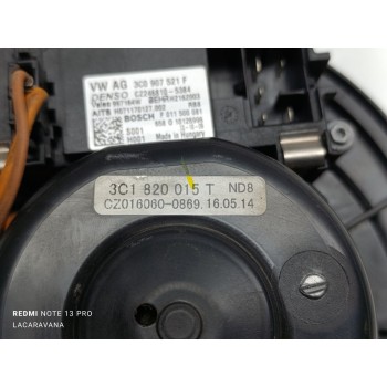 Recambio de ventilador calefaccion para volkswagen passat variant (365) advance bluemotion referencia OEM IAM 3C1820015T  