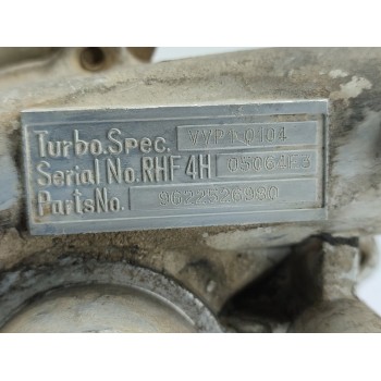 Recambio de turbocompresor para citroën xsara picasso 2.0 hdi referencia OEM IAM 9622526980  