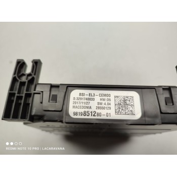 Recambio de modulo electronico para peugeot 308 allure referencia OEM IAM 9819851280  