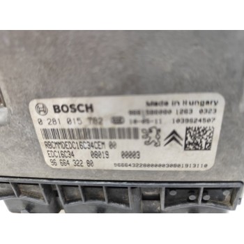 Recambio de centralita motor uce para peugeot bipper tepee basis referencia OEM IAM 0281015782  