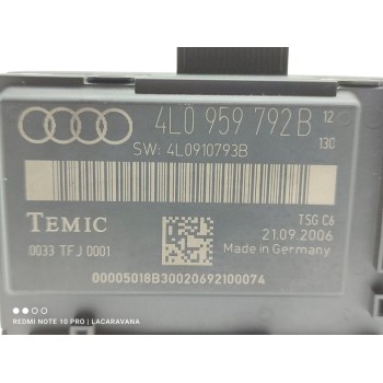 Recambio de modulo electronico para audi q7 (4l) 3.0 tdi referencia OEM IAM 4L0959792B  