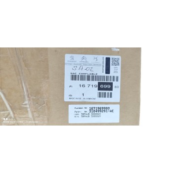 Recambio de airbag delantero derecho para citroën c3 referencia OEM IAM 9671691180  