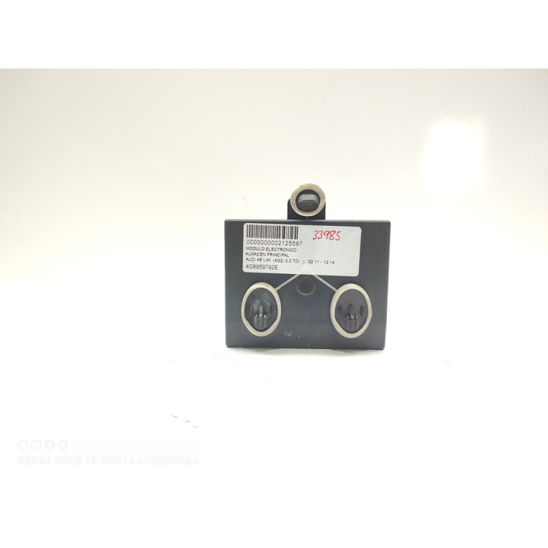 Recambio de modulo electronico para audi a6 lim. (4g2) 2.0 tdi referencia OEM IAM 4G8959792A  