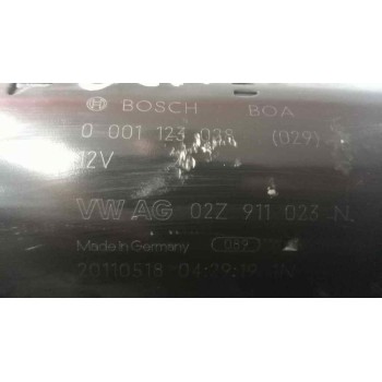 Recambio de motor arranque para skoda octavia berlina (1z3) ambition referencia OEM IAM 02Z911023N  
