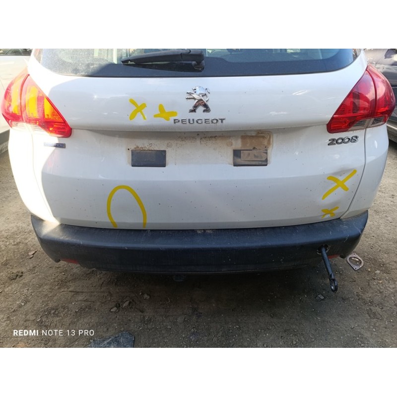 Recambio de paragolpes trasero para peugeot 2008 (--.2013) active referencia OEM IAM 1610115980  