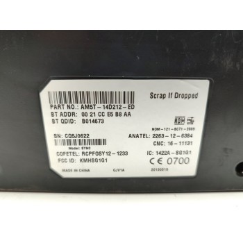 Recambio de modulo electronico para ford focus lim. (cb8) trend referencia OEM IAM AM5T14D212ED  