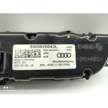Recambio de mando climatizador para audi a4 berlina (8w2) básico referencia OEM IAM 8W0820043L  