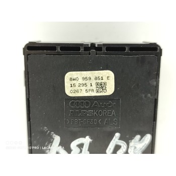 Recambio de mando elevalunas delantero izquierdo para audi a4 berlina (8w2) básico referencia OEM IAM 8W0959851E  