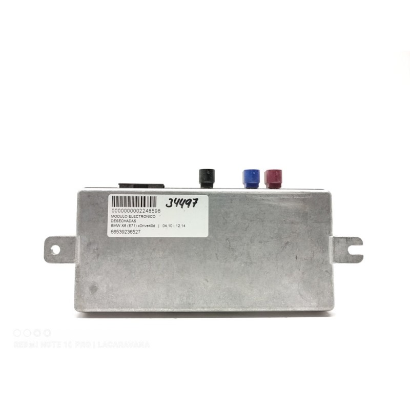 Recambio de modulo electronico para bmw x6 (e71) xdrive40d referencia OEM IAM 66539236527  
