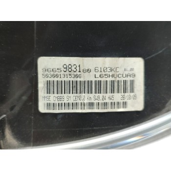 Recambio de cuadro instrumentos para peugeot partner kombi premium referencia OEM IAM 9665983180  