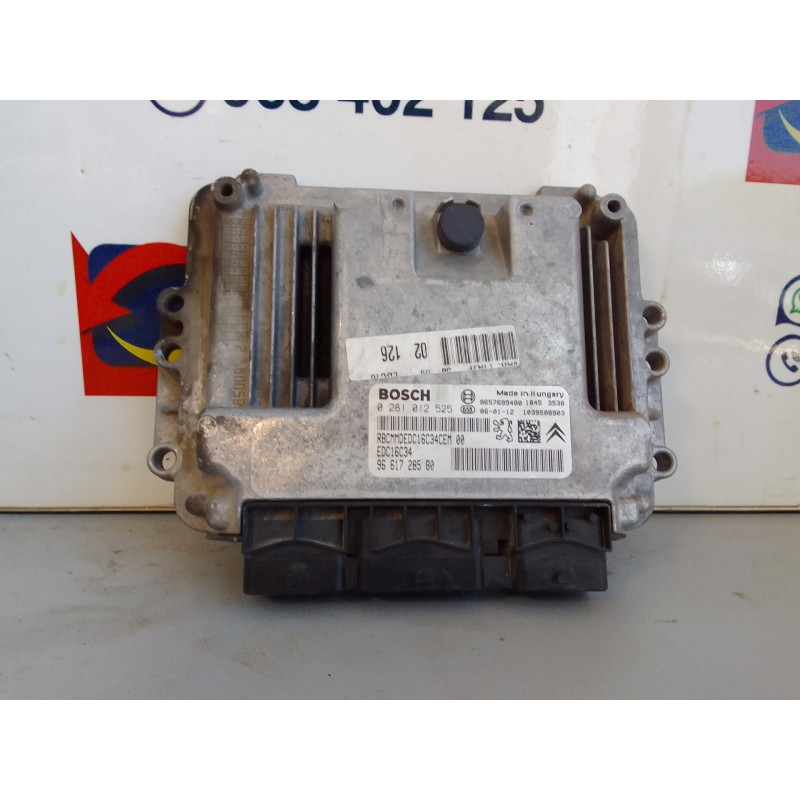 Recambio de centralita motor uce para peugeot 206 berlina xs referencia OEM IAM 9661728580  