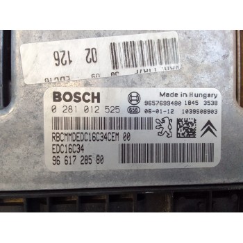 Recambio de centralita motor uce para peugeot 206 berlina xs referencia OEM IAM 9661728580  