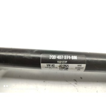 Recambio de transmision delantera izquierda para volkswagen t-cross life referencia OEM IAM 2Q0407271BM  