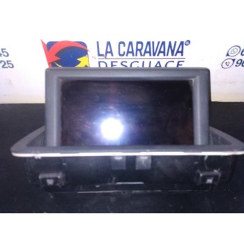 Recambio de pantalla multifuncion para audi a1 sportback (8xa) ambition referencia OEM IAM 8X0857273B  