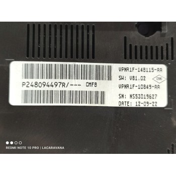 Recambio de cuadro instrumentos para renault captur ii intens referencia OEM IAM 248094497R  