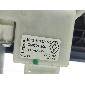 Recambio de elevalunas delantero izquierdo para renault captur ii intens referencia OEM IAM 807215326R  