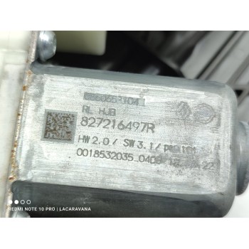 Recambio de elevalunas trasero izquierdo para renault captur ii intens referencia OEM IAM 827216497R  