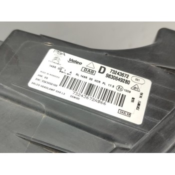 Recambio de faro derecho para citroën c4 berlina plus referencia OEM IAM 9830649280  