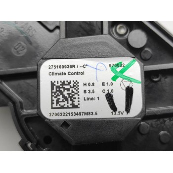 Recambio de mando climatizador para renault captur ii intens referencia OEM IAM 275100936R  