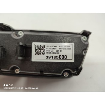 Recambio de mando climatizador para opel corsa f edition referencia OEM IAM 39185000  