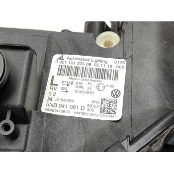 Recambio de faro izquierdo para volkswagen tiguan sport bmt referencia OEM IAM 5NB941081D  