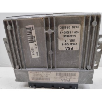 Recambio de centralita motor uce para citroën xsara picasso 1.8 16v referencia OEM IAM 9641338980  