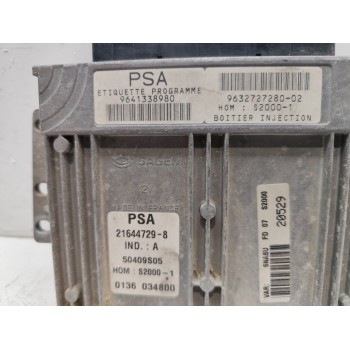 Recambio de centralita motor uce para citroën xsara picasso 1.8 16v referencia OEM IAM 9641338980  