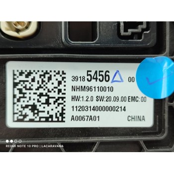 Recambio de pantalla multifuncion para opel corsa f edition referencia OEM IAM 39185456  